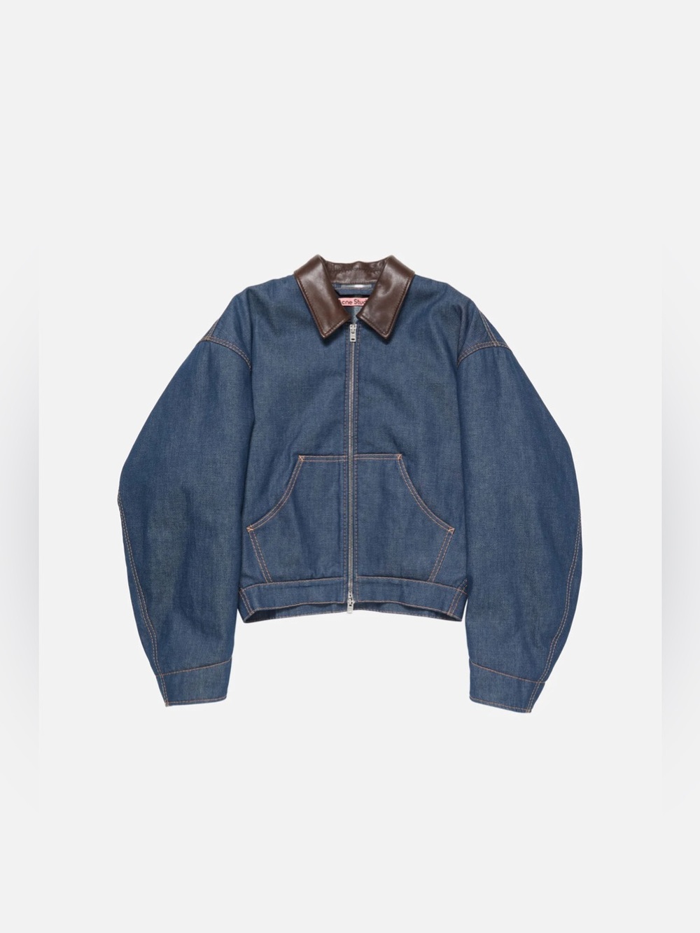Acne studios Denim indigo bomber jacket size 48
